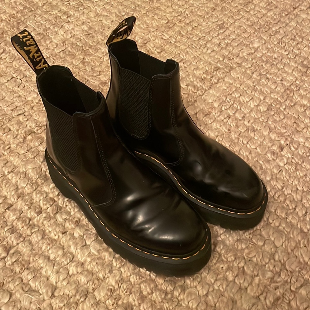 Doc Martin platform boots